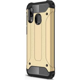 Microsonic Samsung Galaxy A40 Rugged Armor Gold Kılıf