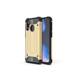 Microsonic Samsung Galaxy A40 Rugged Armor Gold Kılıf