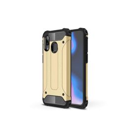 Microsonic Samsung Galaxy A40 Rugged Armor Gold Kılıf