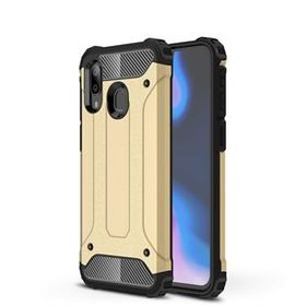 Microsonic Samsung Galaxy A40 Rugged Armor Gold Kılıf
