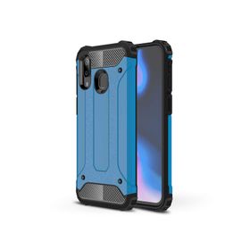 Microsonic Samsung Galaxy A40 Rugged Armor Mavi Kılıf
