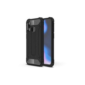 Microsonic Samsung Galaxy A40 Rugged Armor Siyah Kılıf