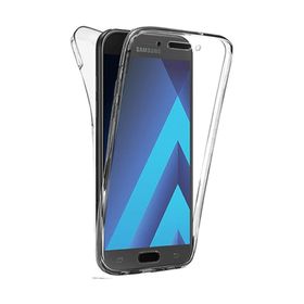Microsonic Samsung Galaxy A5 2017 6 tarafı tam full koruma 360 Clear Soft Şeffaf Kılıf