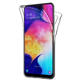 Microsonic Samsung Galaxy A50 6 Tarafı Tam Full Koruma 360 Clear Soft Şeffaf Kılıf
