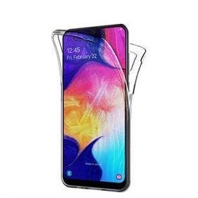 Microsonic Samsung Galaxy A50 6 Tarafı Tam Full Koruma 360 Clear Soft Şeffaf Kılıf