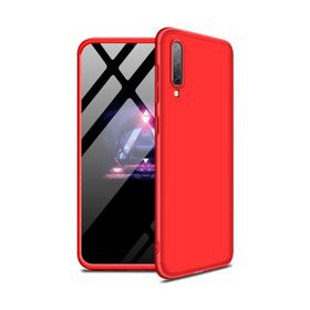 Microsonic Samsung Galaxy A50 Double Dip 360 Protective Kırmızı Kılıf