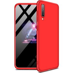 Microsonic Samsung Galaxy A50 Double Dip 360 Protective Kırmızı Kılıf