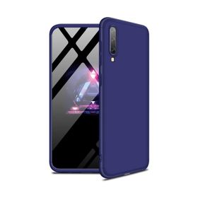 Microsonic Samsung Galaxy A50 Double Dip 360 Protective Lacivert Kılıf