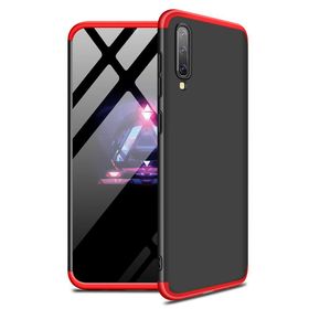 Microsonic Samsung Galaxy A50 Double Dip 360 Protective Siyah Kılıf