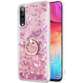 Microsonic Samsung Galaxy A50 Glitter Liquid Holder Pembe Kılıf