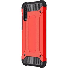 Microsonic Samsung Galaxy A50 Rugged Armor Kırmızı Kılıf
