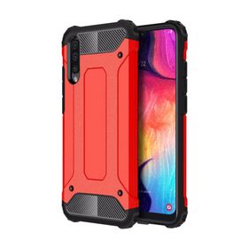 Microsonic Samsung Galaxy A50 Rugged Armor Kırmızı Kılıf