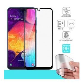 Microsonic Samsung Galaxy A50 Seramik Matte Flexible Siyah Ekran Koruyucu