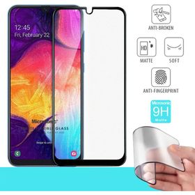 Microsonic Samsung Galaxy A50 Seramik Matte Flexible Siyah Ekran Koruyucu