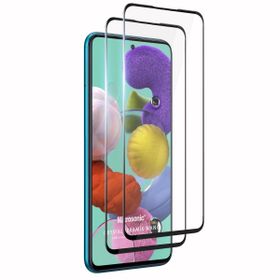 Microsonic Samsung Galaxy A51 Crystal Seramik Nano 2 Adet Siyah Ekran Koruyucu