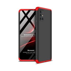 Microsonic Samsung Galaxy A51 Double Dip 360 Protectiv Kılıf