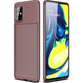 Microsonic Samsung Galaxy A51 Legion Series Kahverengi Kılıf