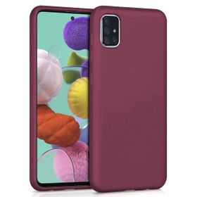 Microsonic Samsung Galaxy A51 Matte Silicone Mor Kılıf