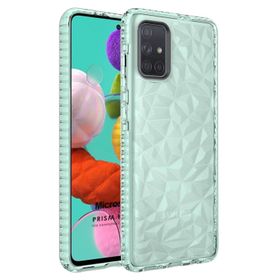 Microsonic Samsung Galaxy A51 Prism Hybrid Yeşil Kılıf