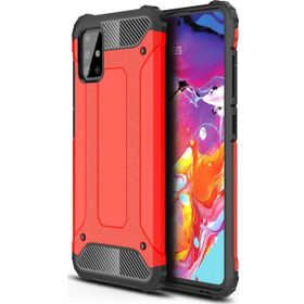 Microsonic Samsung Galaxy A51 Rugged Armor Kırmızı Kılıf
