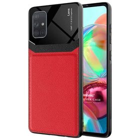 Microsonic Samsung Galaxy A51 Uniq Leather Lacivert Kılıf