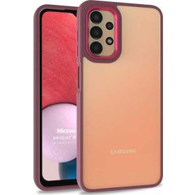Microsonic Samsung Galaxy A52 Bright Planet Kırmızı Kılıf