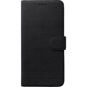 Microsonic Samsung Galaxy A52 Fabric Book Wallet Siyah Kılıf
