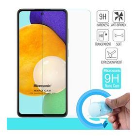 Microsonic Samsung Galaxy A52 Nano Glass Cam Ekran Koruyucu