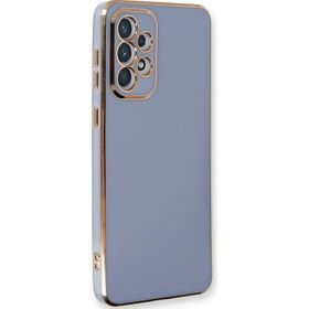 Microsonic Samsung Galaxy A52 Olive Plated Lavanta Grisi Kılıf