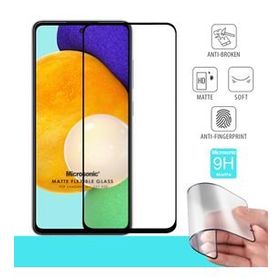 Microsonic Samsung Galaxy A52 Seramik Matte Flexible Siyah Ekran Koruyucu
