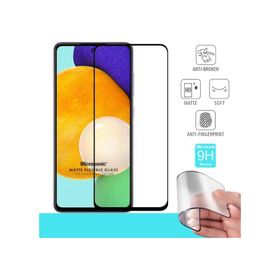 Microsonic Samsung Galaxy A52 Seramik Matte Flexible Siyah Ekran Koruyucu