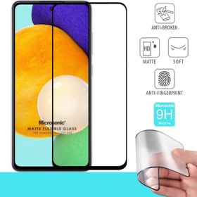 Microsonic Samsung Galaxy A52 Seramik Matte Flexible Siyah Ekran Koruyucu