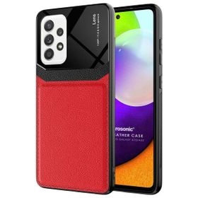 Microsonic Samsung Galaxy A52 Uniq Leather Kırmızı Kılıf