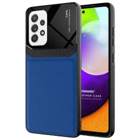 Microsonic Samsung Galaxy A52 Uniq Leather Lacivert Kılıf