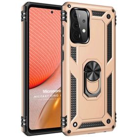 Microsonic Samsung Galaxy A52S Military Ring Holder Cep Telefonu Kılıfı