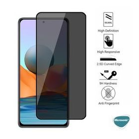 Microsonic Samsung Galaxy A52S Privacy 5D Gizlilik Filtreli Siyah Cam Ekran Koruyucu