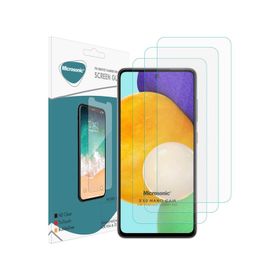 Microsonic Samsung Galaxy A52S Screen Protector Nano Glass 3 Adet Cam Ekran Koruyucu