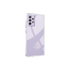 Microsonic Samsung Galaxy A52S Transparent Soft Beyaz Kılıf
