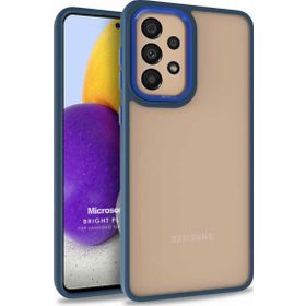 Microsonic Samsung Galaxy A53 5G Bright Planet Lacivert Kılıf