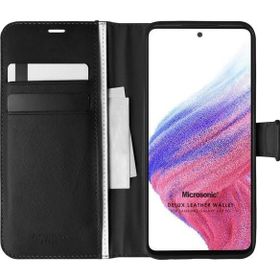 Microsonic Samsung Galaxy A53 5G Delux Leather Wallet Kılıf