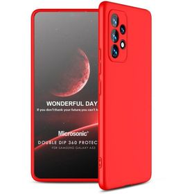 Microsonic Samsung Galaxy A53 5G Double Dip 360 Protective Cep Telefonu Kılıfı