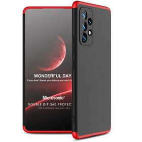 Microsonic Samsung Galaxy A53 5G Double Dip 360 Protective Cep Telefonu Kılıfı