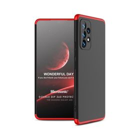 Microsonic Samsung Galaxy A53 5G Double Dip 360 Protective Cep Telefonu Kılıfı
