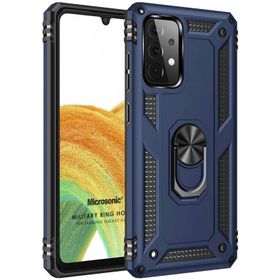 Microsonic Samsung Galaxy A53 5G Military Ring Holder Cep Telefonu Kılıfı