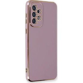 Microsonic Samsung Galaxy A53 5G Olive Plated Lila Kılıf
