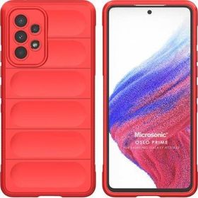 Microsonic Samsung Galaxy A53 5G Oslo Prime Kırmızı Kılıf
