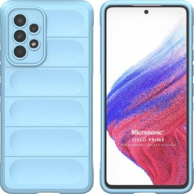 Microsonic Samsung Galaxy A53 5G Oslo Prime Mavi Cep Telefonu Kılıf