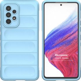 Microsonic Samsung Galaxy A53 5G Oslo Prime Mavi Cep Telefonu Kılıf