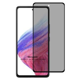 Microsonic Samsung Galaxy A53 5G Privacy 5D Gizlilik Filtreli Siyah Cam Ekran Koruyucu