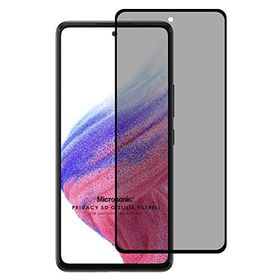 Microsonic Samsung Galaxy A53 5G Privacy 5D Gizlilik Filtreli Siyah Cam Ekran Koruyucu